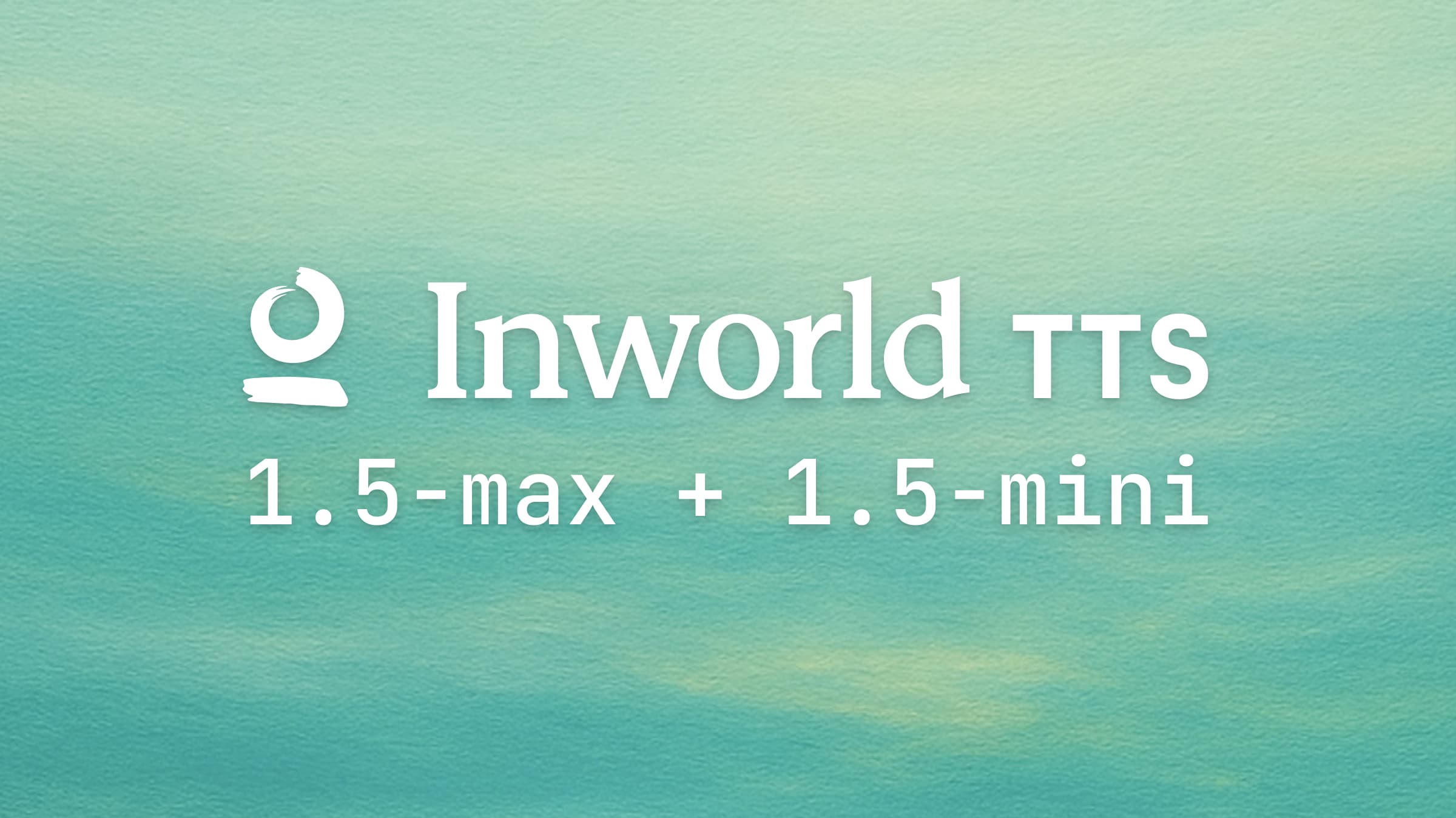 Inworld TTS 1.5 on Layercode